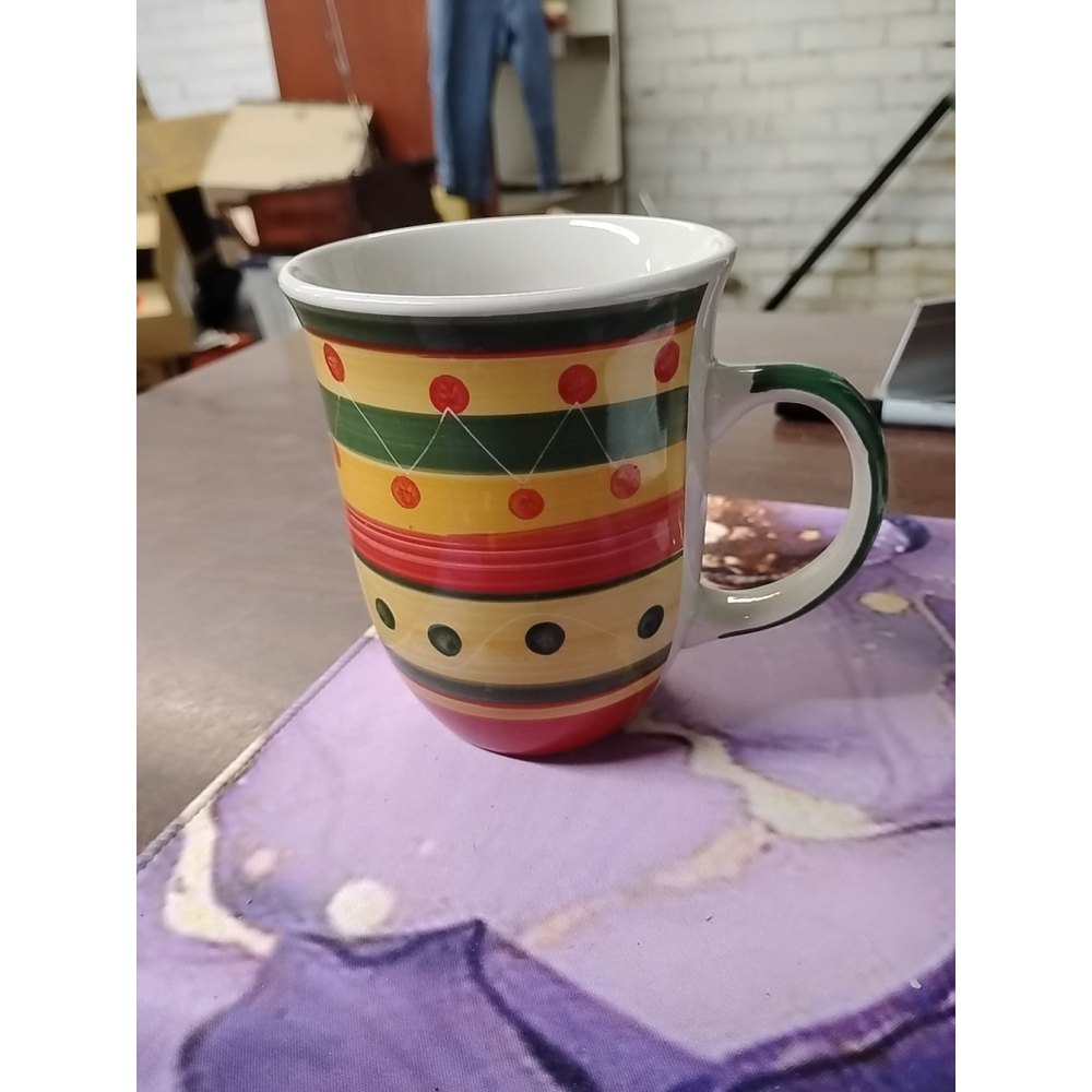 Vintage ROYAL NORFOLK GREENBRIER INTERNATIONAL STONEWARE COFFEE MUG